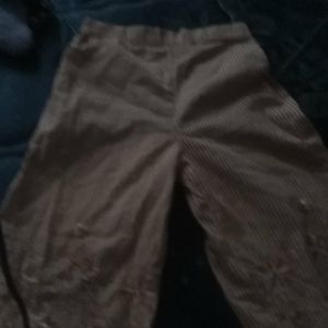 Red and white pants 24months